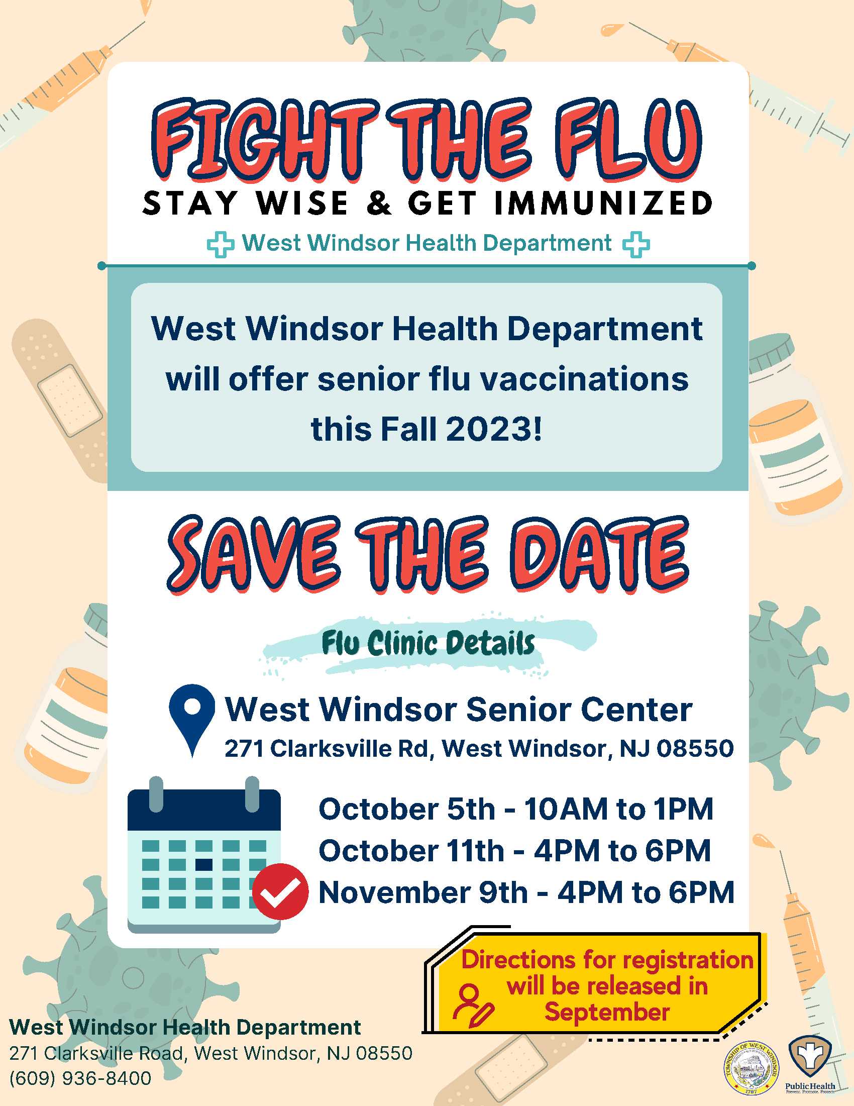 Flu Clinics Fall 2023