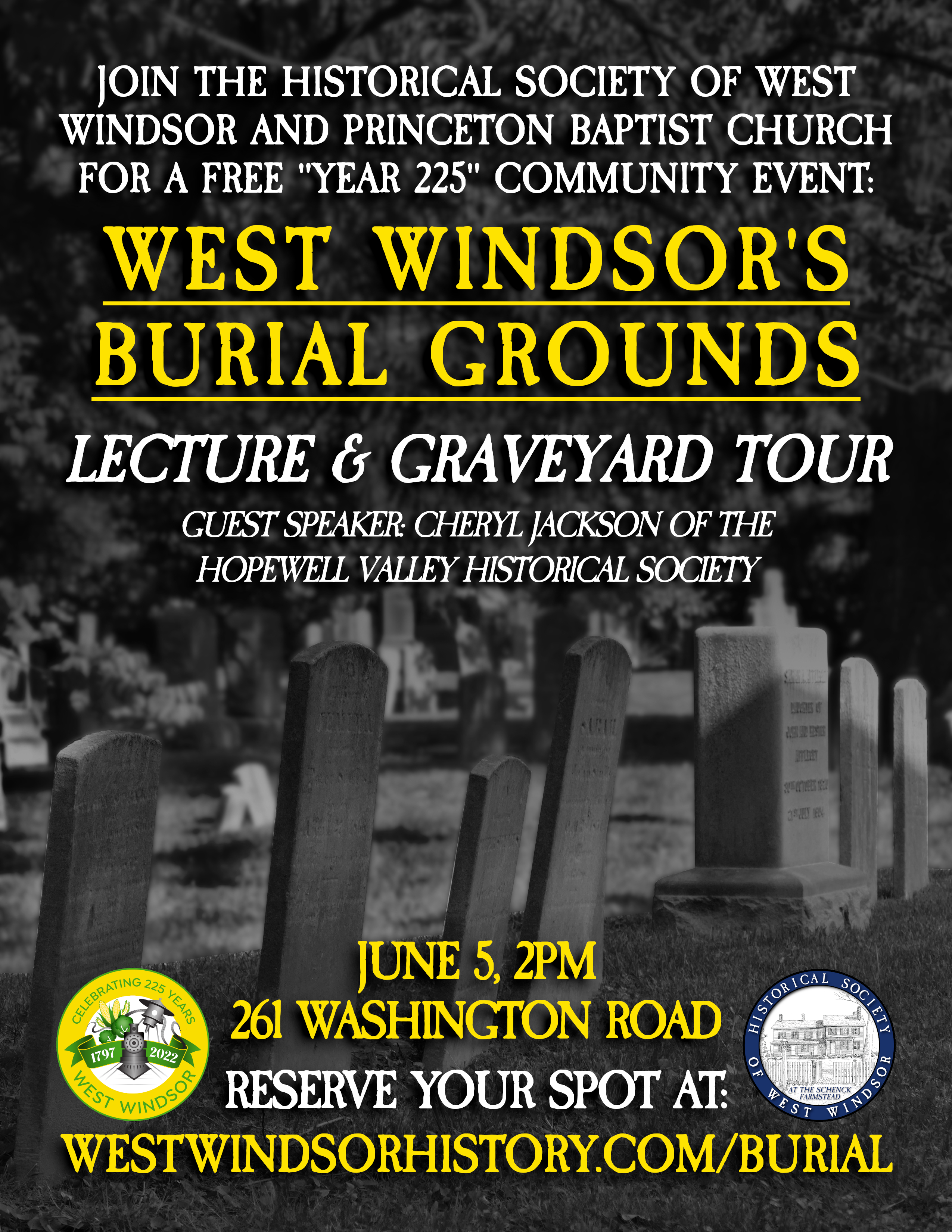 2022 06 05 WEST WINDSORS BURIAL GROUNDS